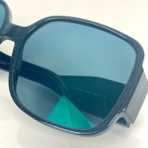 NWT * JIMMY CHOO Polarized Square Black Sunglasses - Picture 15 of 16